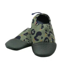 Chaussons souples enfant - Les Pas Petits - Les Petits Léopards