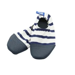 Chaussons souples enfant - Les Pas Petits - Les Petits Marins Bleus Marines