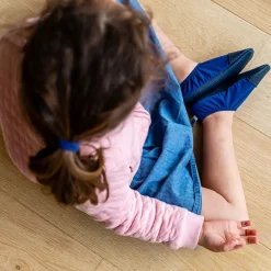 Chaussons souples enfant - Les Pas Petits - Les Petites Baleines
