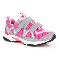 Chaussure multi-activités enfant avec velcro - Kimberfeel Pilat - Rose fushia