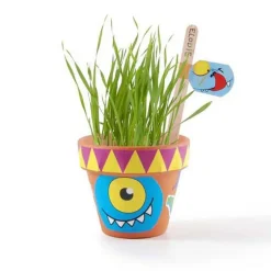 Coffret anniversaire 10 petits pots Monstres - Radis et Capucine