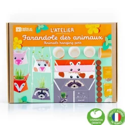 Coffret DIY - La Farandole des Animaux - Radis et Capucine