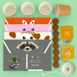 Coffret DIY - La Farandole des Animaux - Radis et Capucine