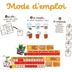 Coffret DIY - La Farandole des Animaux - Radis et Capucine