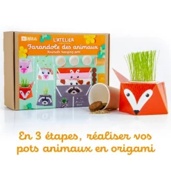 Coffret DIY - La Farandole des Animaux - Radis et Capucine