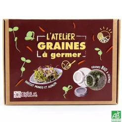Coffret Graines à Germer - Radis et Capucine