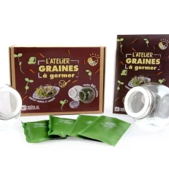 Coffret Graines à Germer - Radis et Capucine