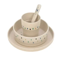 Coffret repas enfant - Lassig - Little Water - Baleine