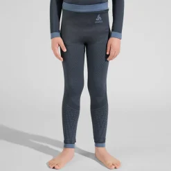 Collant thermique enfant - Performance Warm kids - Odlo - India Ink / Folkstone Gray