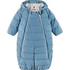 Combinaison bébé chaude et déperlante transformable en sac de couchage - Tilkkanen - Reima - Cloudy Blue