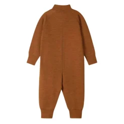 Combinaison bébé en laine merinos - Parvin - Reima - Cinnamon brown