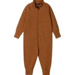 Combinaison bébé en laine merinos - Parvin - Reima - Cinnamon brown