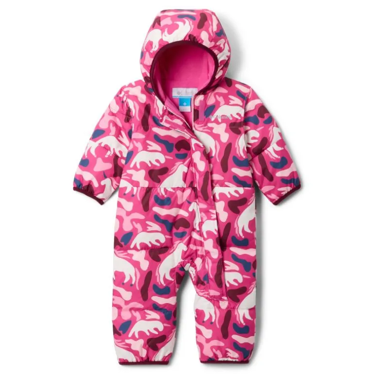 Combinaison bébé hiver en duvet Columbia Snuggly Bunny - Pink Ice Uniflauge / Satin Pink