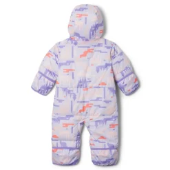 Combinaison bébé hiver en duvet Columbia Snuggly Bunny - Snowdrift Highland / Paisley Purple