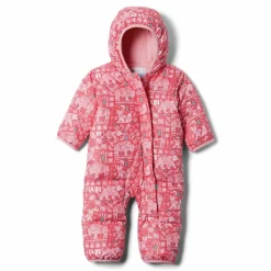 Combinaison bébé hiver en duvet Columbia Snuggly Bunny - Bright Geranium