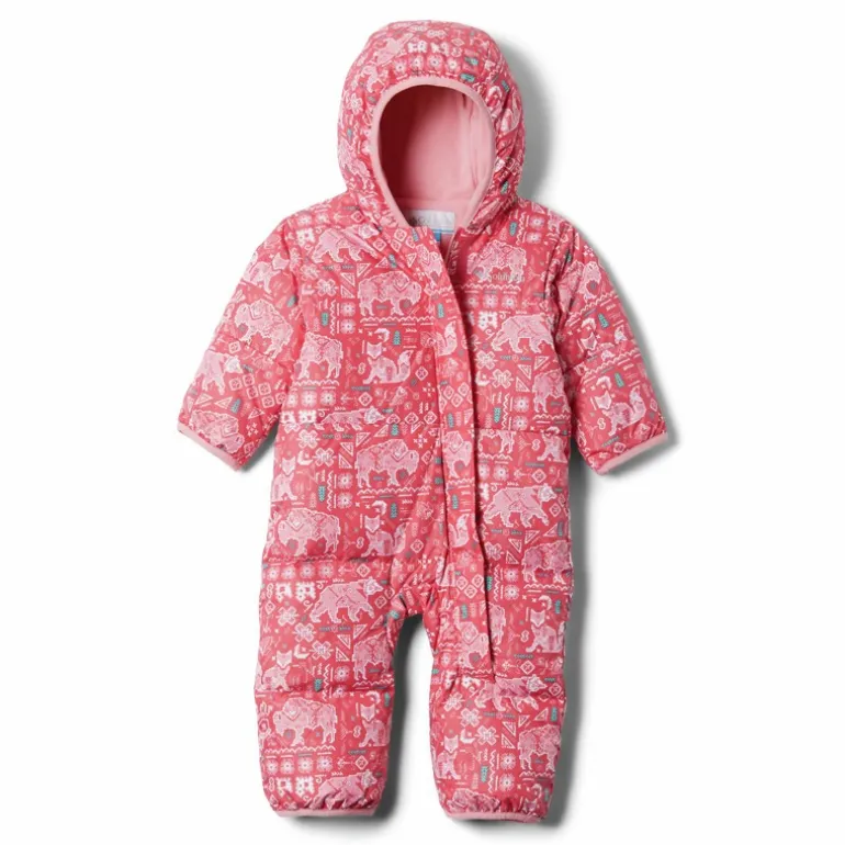 Combinaison bébé hiver en duvet Columbia Snuggly Bunny - Bright Geranium