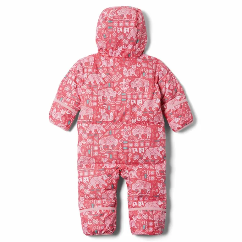 Combinaison bébé hiver en duvet Columbia Snuggly Bunny - Bright Geranium