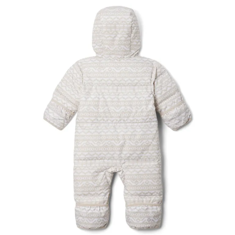 Combinaison bébé hiver en duvet Columbia Snuggly Bunny - White Madras Tonal / Chalk