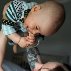 Combinaison en laine pour bébé Moomin Mysig - Reima - Cool Green