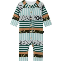 Combinaison en laine pour bébé Moomin Mysig - Reima - Cool Green