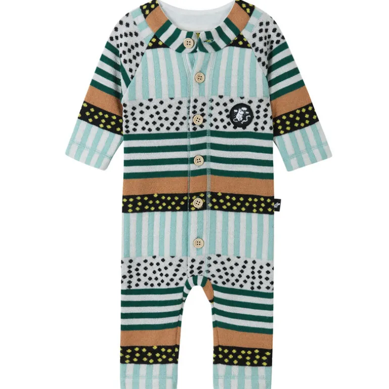 Combinaison en laine pour bébé Moomin Mysig - Reima - Cool Green