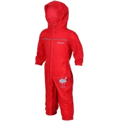 Combinaison pluie enfant - Puddle de Regatta - Rouge