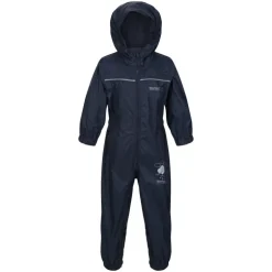 Combinaison pluie enfant - Puddle de Regatta - Bleu Marine