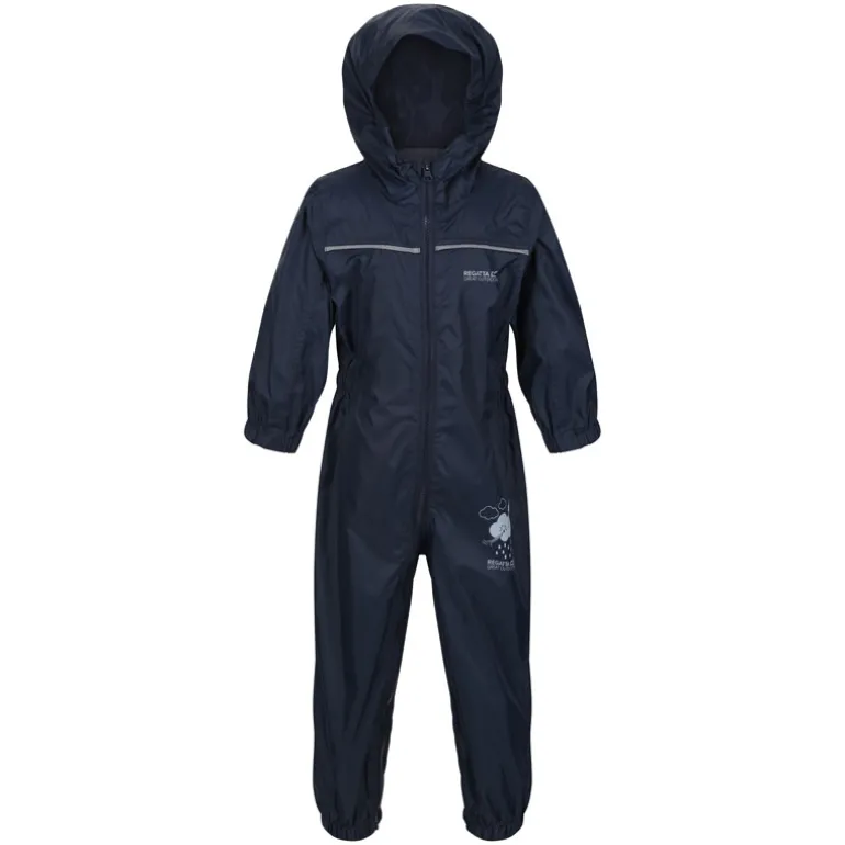 Combinaison pluie enfant - Puddle de Regatta - Bleu Marine