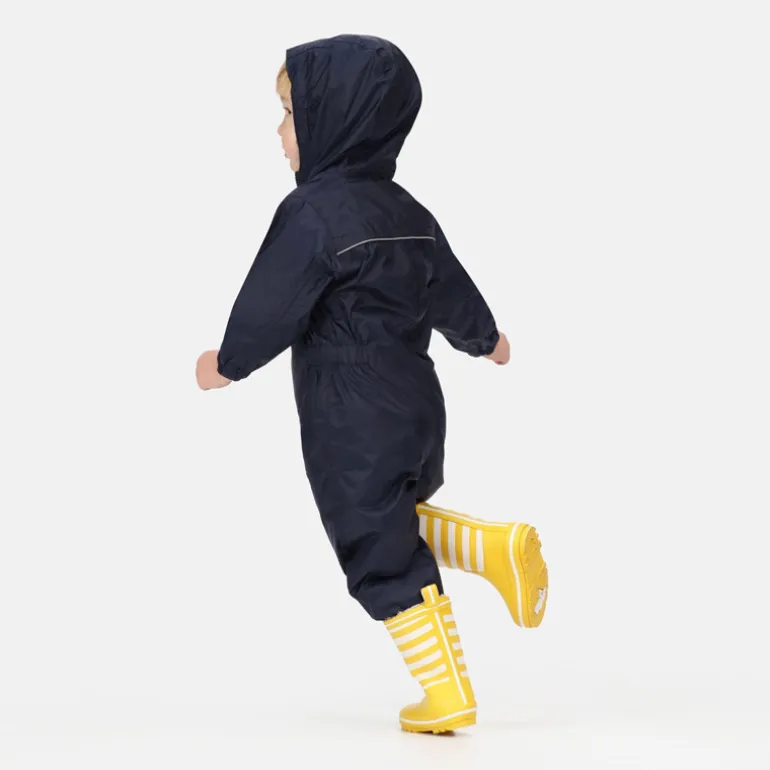 Combinaison pluie enfant - Puddle de Regatta - Bleu Marine