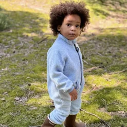 Combinaison polaire bébé - Ducksday - Light Blue