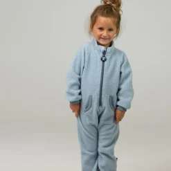 Combinaison polaire bébé - Ducksday - Light Blue