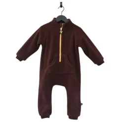 Combinaison polaire bébé - Ducksday - Dark Brown