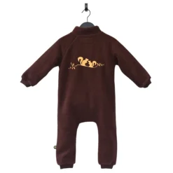 Combinaison polaire bébé - Ducksday - Dark Brown