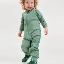 Combinaison polaire bébé Tarhaan - Reima - Green Clay
