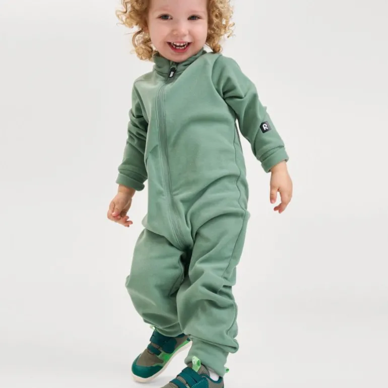 Combinaison polaire bébé Tarhaan - Reima - Green Clay