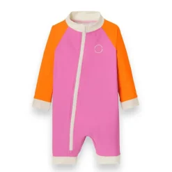 Combinaison short anti-UV enfant - KietLa - Rose rouge