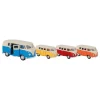 Combi Volkswagen à rétro-friction au 1/37 - Weely - jaune