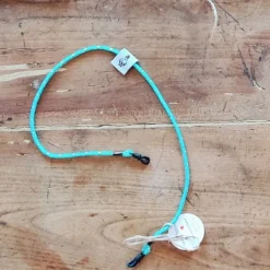 Cordon à lunettes - Poule Party - Turquoise