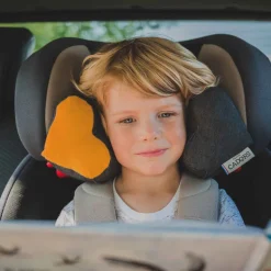 Coussin voiture enfant Téodor - Petits Cadors - Citron