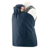 Couverture de portage Mamalila imperméable et softshell - Bleu marine