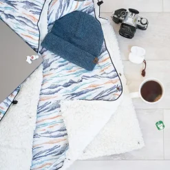 Couverture 4 en 1 doublée polaire - Minimiz