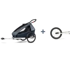 Croozer Vaaya 1 - Graphite blue
