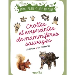 Crottes et empreintes de mammifères sauvages - Rusti'kid
