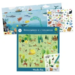 Décalcomanies - L’explorateur - Moulin Roty