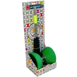 Diabolo enfant avec baguette en aluminium - Vert