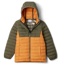 Doudoune enfant - Columbia Powder Lite - Sunstone / Stone Green
