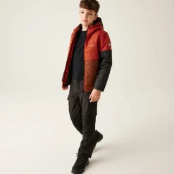 Doudoune enfant Lofthouse VIII - Regatta - Ochre/Marron/Noir