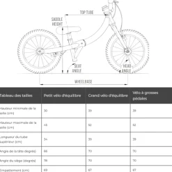 Draisienne évolutive en vélo - Little Big Bike - Kingfisher Blue 2026
