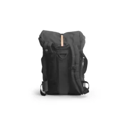 Duffle Mini Smögen 30L à 45L - MeroMero - Gris Anthracite / Cuir Beige