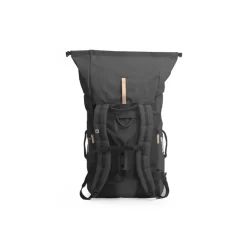 Duffle Mini Smögen 30L à 45L - MeroMero - Gris Anthracite / Cuir Beige